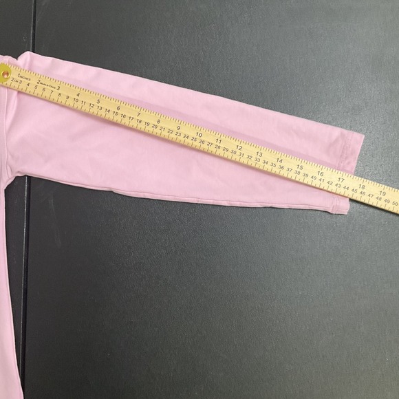 Talbots Hoodie Sweatshirt Womens Sz M Pink Cotton Pullover Athleisure Activewear - Picture 6 of 9